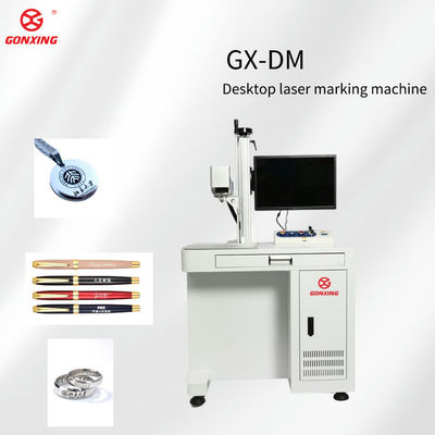 Hoge Precisie Graveren Bedrijfsmodus Gepulseerde Mini Draagbare Desktop MOPA Fiber Laser-markering Machine 20 w 30 w 60 w 100 w