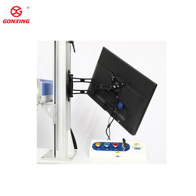 Hoge Precisie Graveren Bedrijfsmodus Gepulseerde Mini Draagbare Desktop MOPA Fiber Laser-markering Machine 20 w 30 w 60 w 100 w
