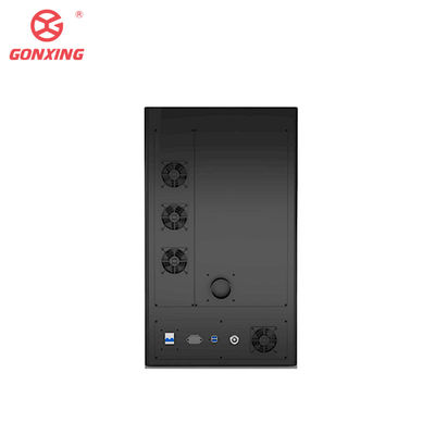 Dubbele rood licht full cover laser gravure machine 30W 50W 80W 100W 120W 200W voor metaal markering Air koeling gemakkelijk te bedienen
