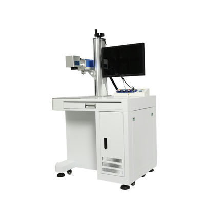 Markeringslogo Metaal Niet-metaal JCZ besturingssysteem Desktop Fiber Laser Machine 30W 50W 80W 100W 120W 200W 110 KG Gewicht