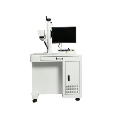 Markeringslogo Metaal Niet-metaal JCZ besturingssysteem Desktop Fiber Laser Machine 30W 50W 80W 100W 120W 200W 110 KG Gewicht