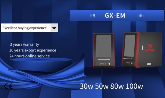 Win XP/7/8/10/11 64bit JCZ Ezcad Control System Fullcover 2D/3D Long Service Life UV Laser Marking Machine voor metaal en niet-metaal