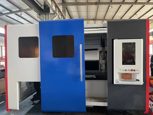 Automatische GONXING MetalFab-vezellasersnijmachine met Schneider Electric-France-componenten en ondersteunend LAS-grafisch formaat