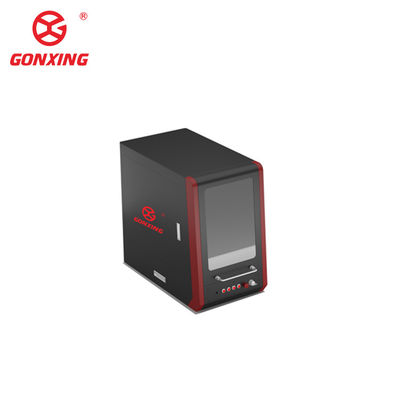 EZCAD-besturingssoftware 30W 50W gesloten glasvezellasermarkeringsgraveringsmachine voor draagbare handheld-gravering op halsketting