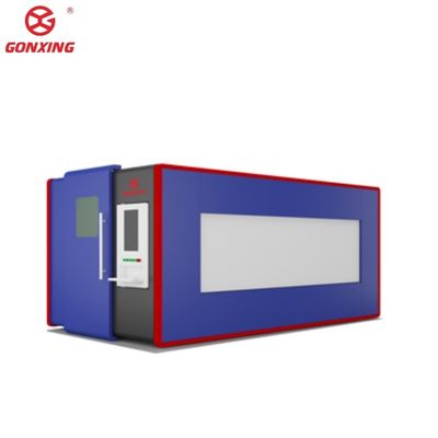 Raycus 3KW Full Safety Cover Fiber Laser Metal Cutter voor Messing Koper gegalvaniseerd plaat snijden 20mm snijdikte
