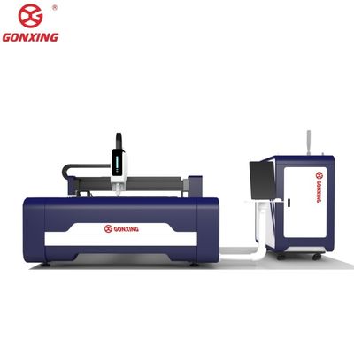 Met watergekoelde glasvezellasersnijmachine voor ruilstaal en koolstofstaal 1500mmX3000mm