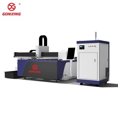 Waterkoeling Roestvrij staal Carbon Steel Plaat en buis Model 3015 CNC Fiber Laser Cutting Machine met 20 mm snijdikte GX-HT