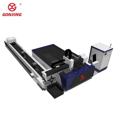 Waterkoeling Roestvrij staal Carbon Steel Plaat en buis Model 3015 CNC Fiber Laser Cutting Machine met 20 mm snijdikte GX-HT