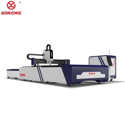 2024 GX-S Model Shuttle Platform Heavy Industrial Fiber Laser Cutting Machine Plaat metaal en buis met een snijdikte van 20 mm
