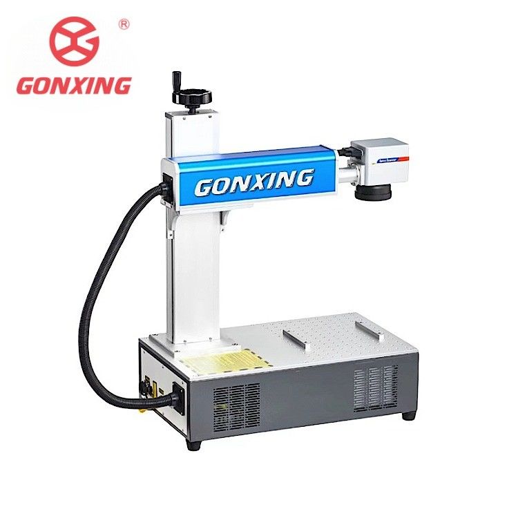 JPT GONXING LASER 20w 30w 60w 100w MOPA lasermarkeringsmachine voor kleurmarkering luchtkoeling Dwg ondersteund klein en draagbaar