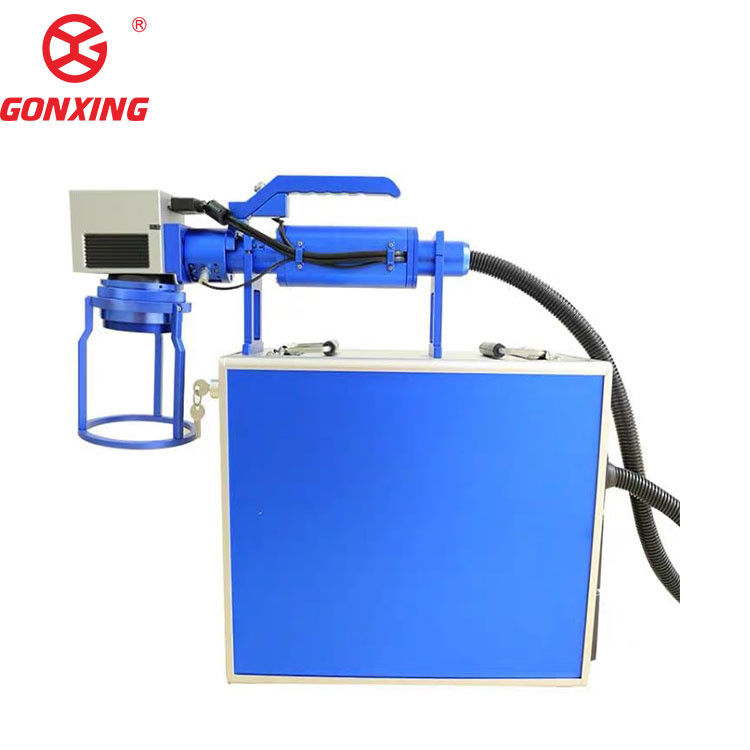Niet-metaalmaterialen lasermarkeringsmachine 30W/50W Draagbare handheld met JPT Raycus laserbron en SINO TECH Galvo hoofd
