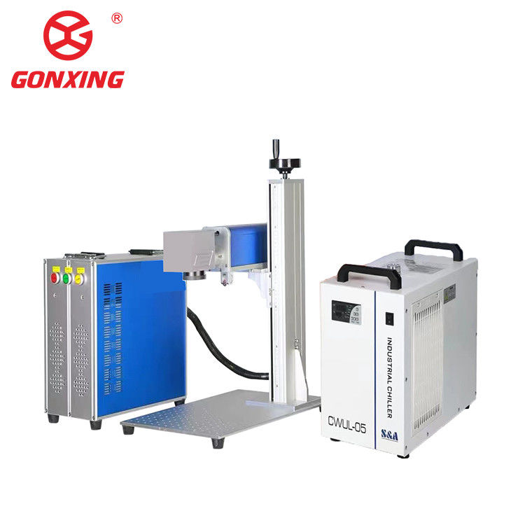 High Precision Engraving Laser Marking Machine 3W 5W 10W met luchtgekoelde watergekoelde ontwerp en grafische formaat ondersteund Dwg